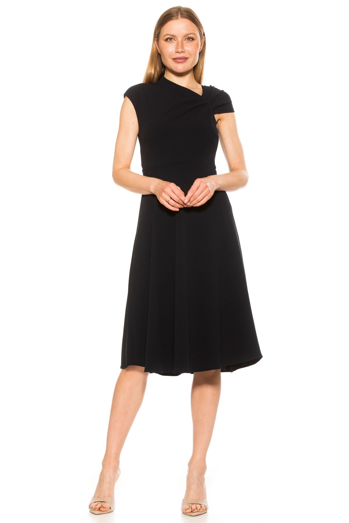 Mariah Fit And Flare Midi Dress