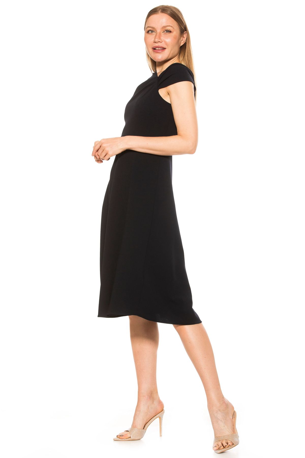 Mariah Fit And Flare Midi Dress