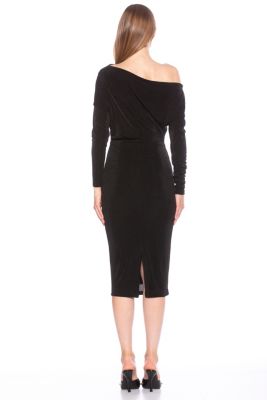 Leena Draped Sheath Dress