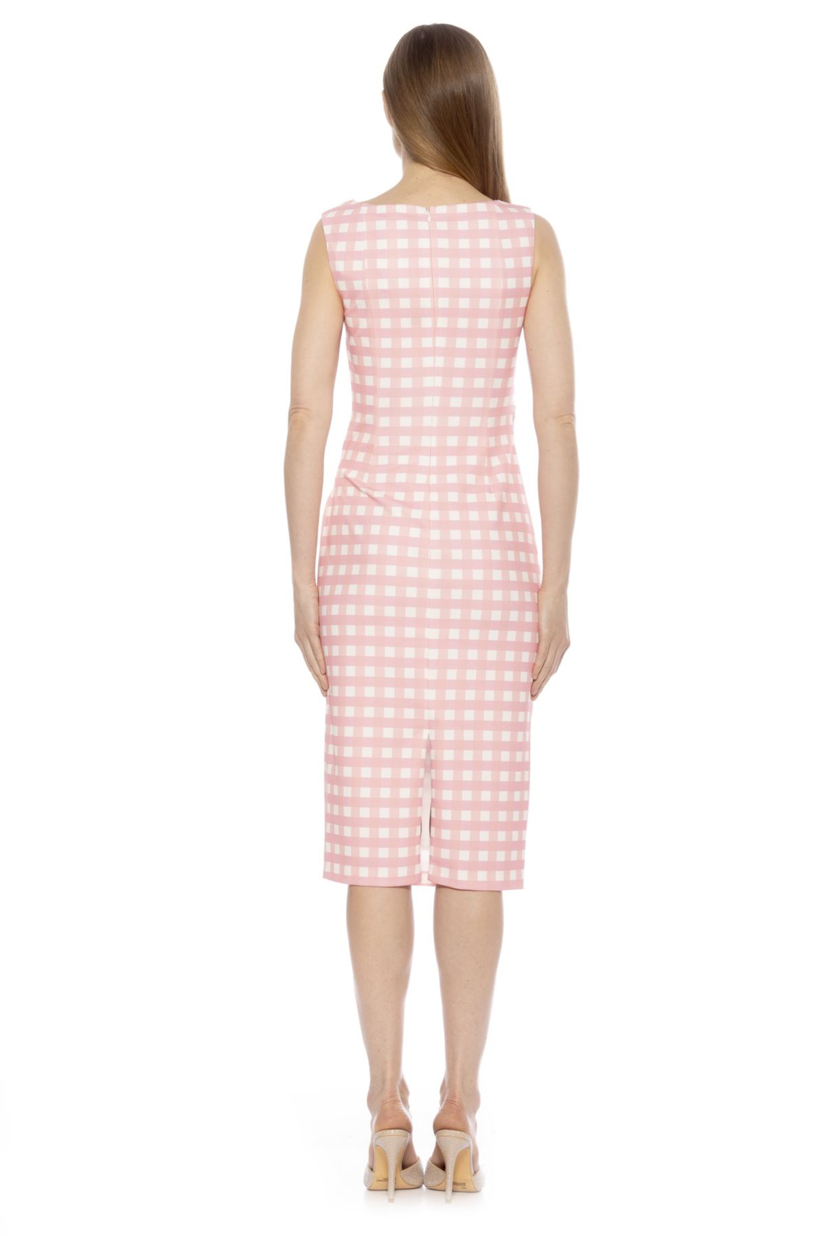 Kiara Boatneck Bow Waist Sheath Dress