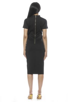 Acadia U Neck Midi Dress