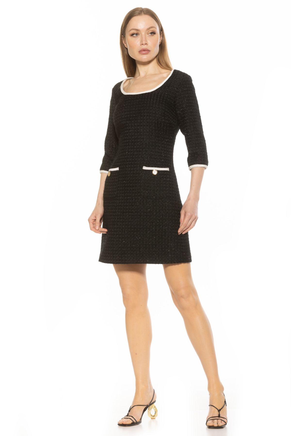 Orla Scoop Neck Shift Dress