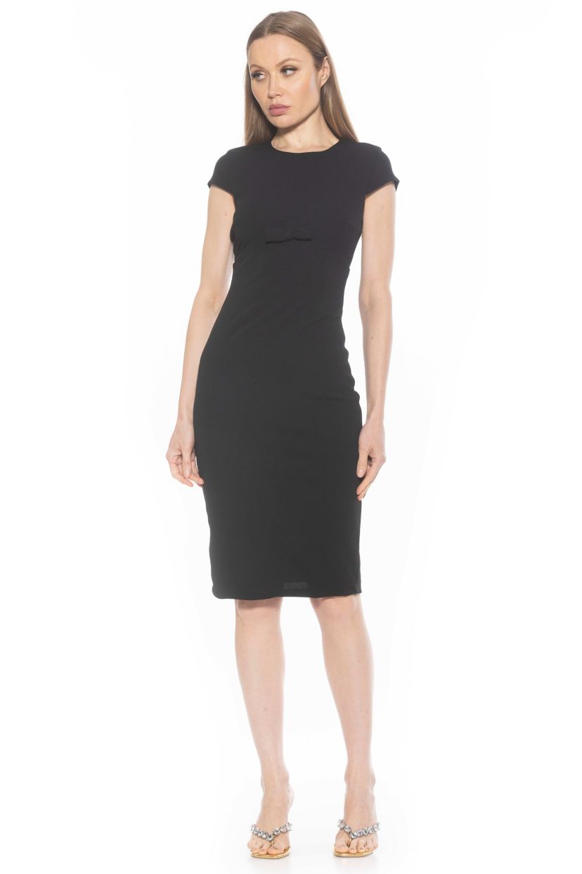 Evan Crewneck Sheath Dress
