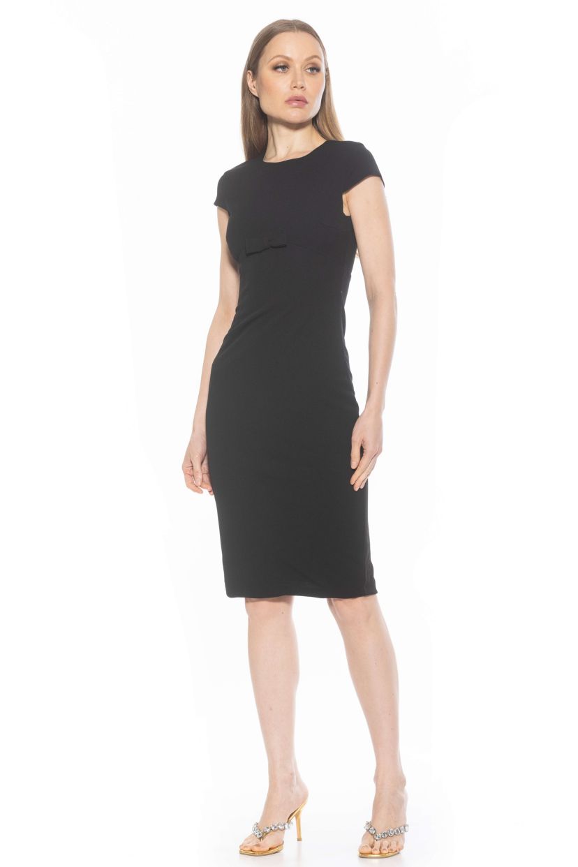 Evan Crewneck Sheath Dress