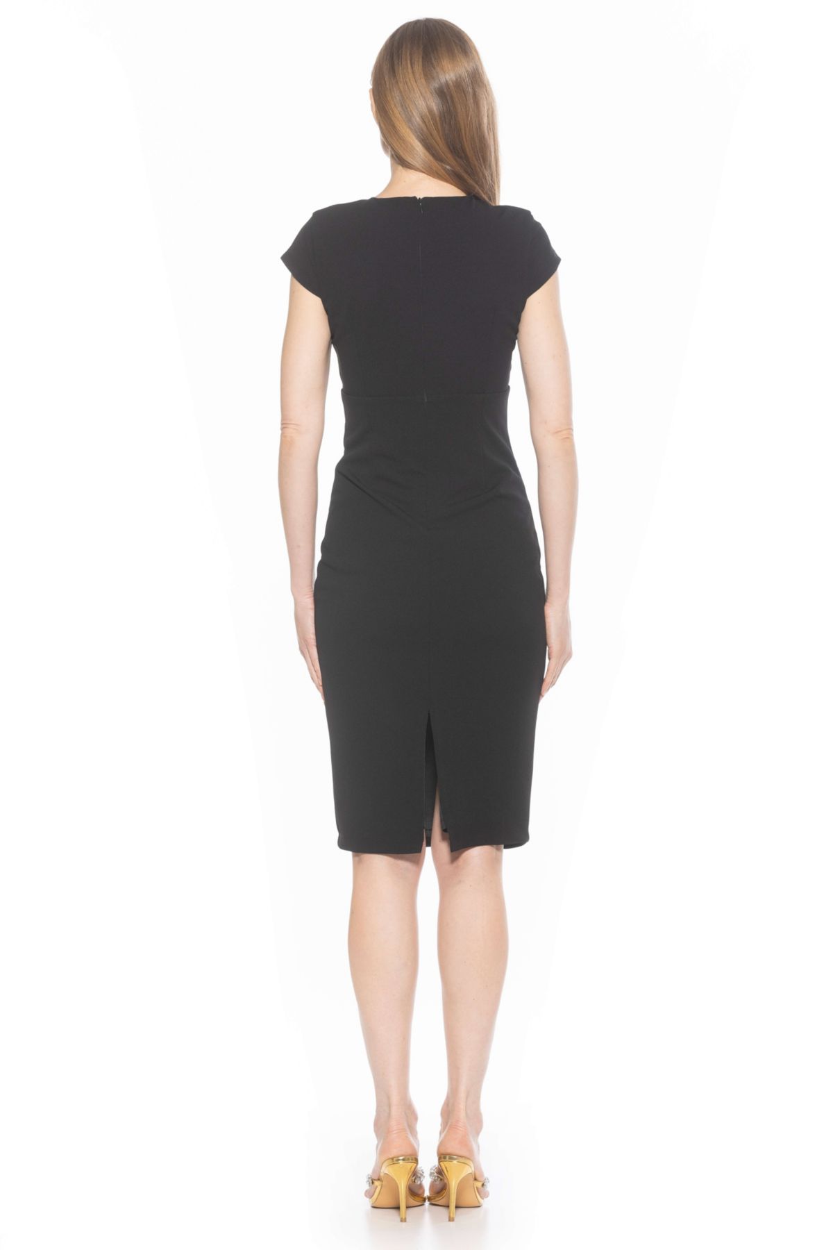 Evan Crewneck Sheath Dress