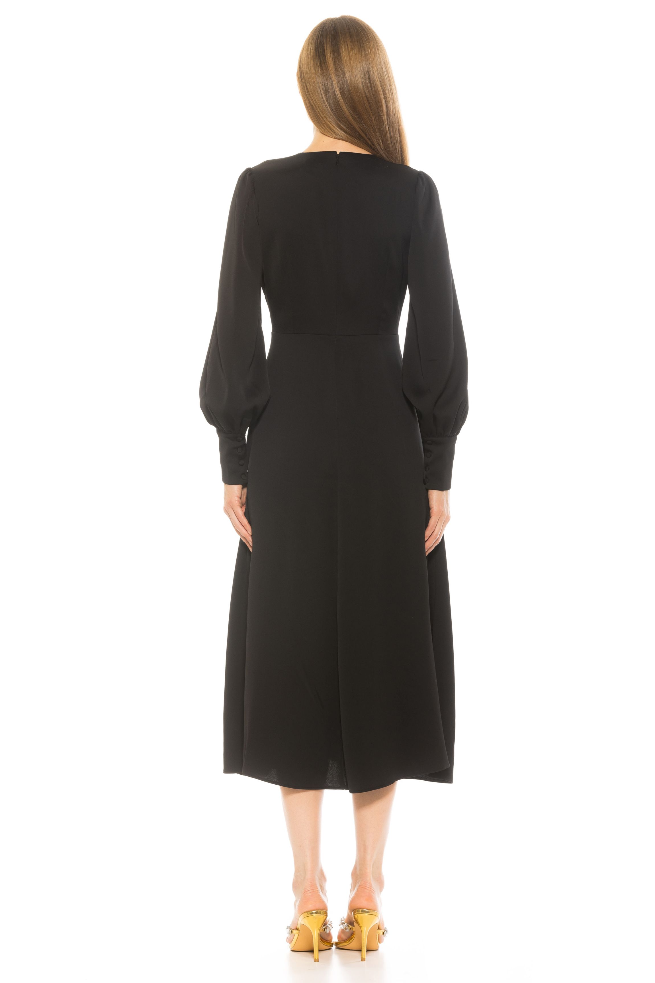 Sophie Crewneck Fit And Flare Dress