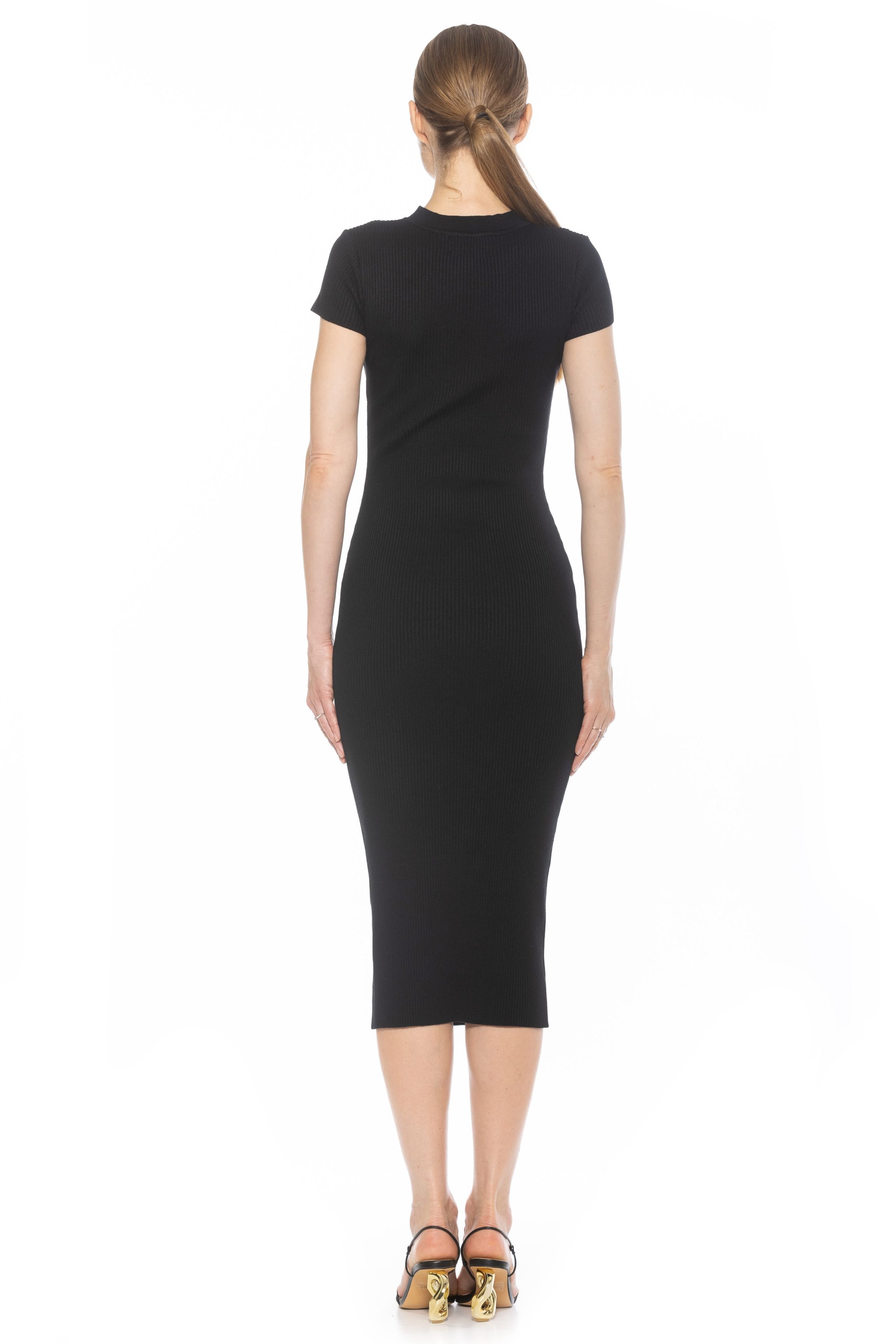 Rhys Crewneck Knit Midi Dress