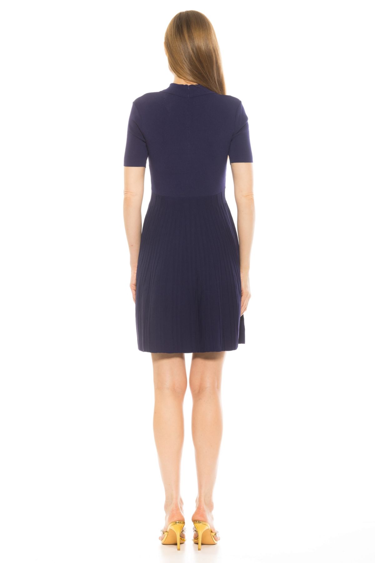 Soren Fully Knit Fit And Flare Dress