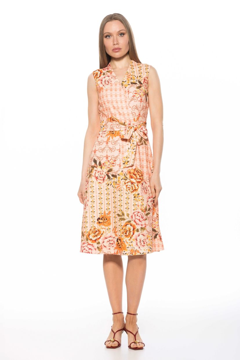 Dane Sleeveless Fit And Flare Dress