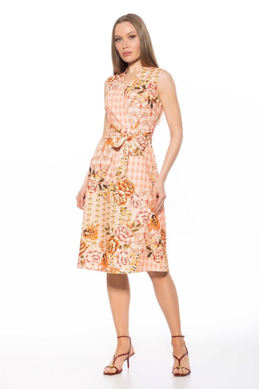 Dane Sleeveless Fit And Flare Dress