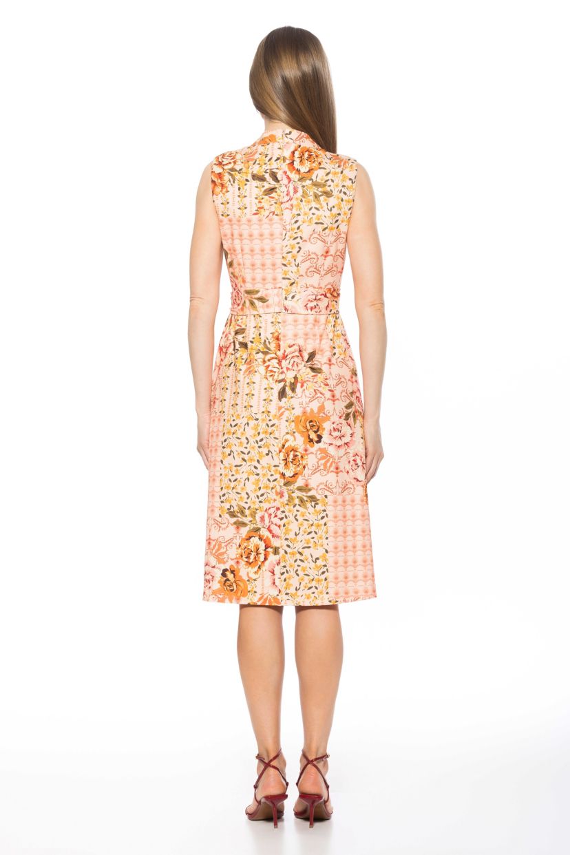 Dane Sleeveless Fit And Flare Dress