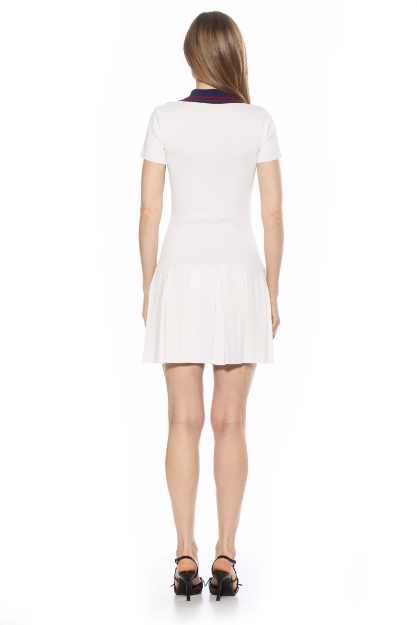Rory Short Sleeve Fit And Flare Dress