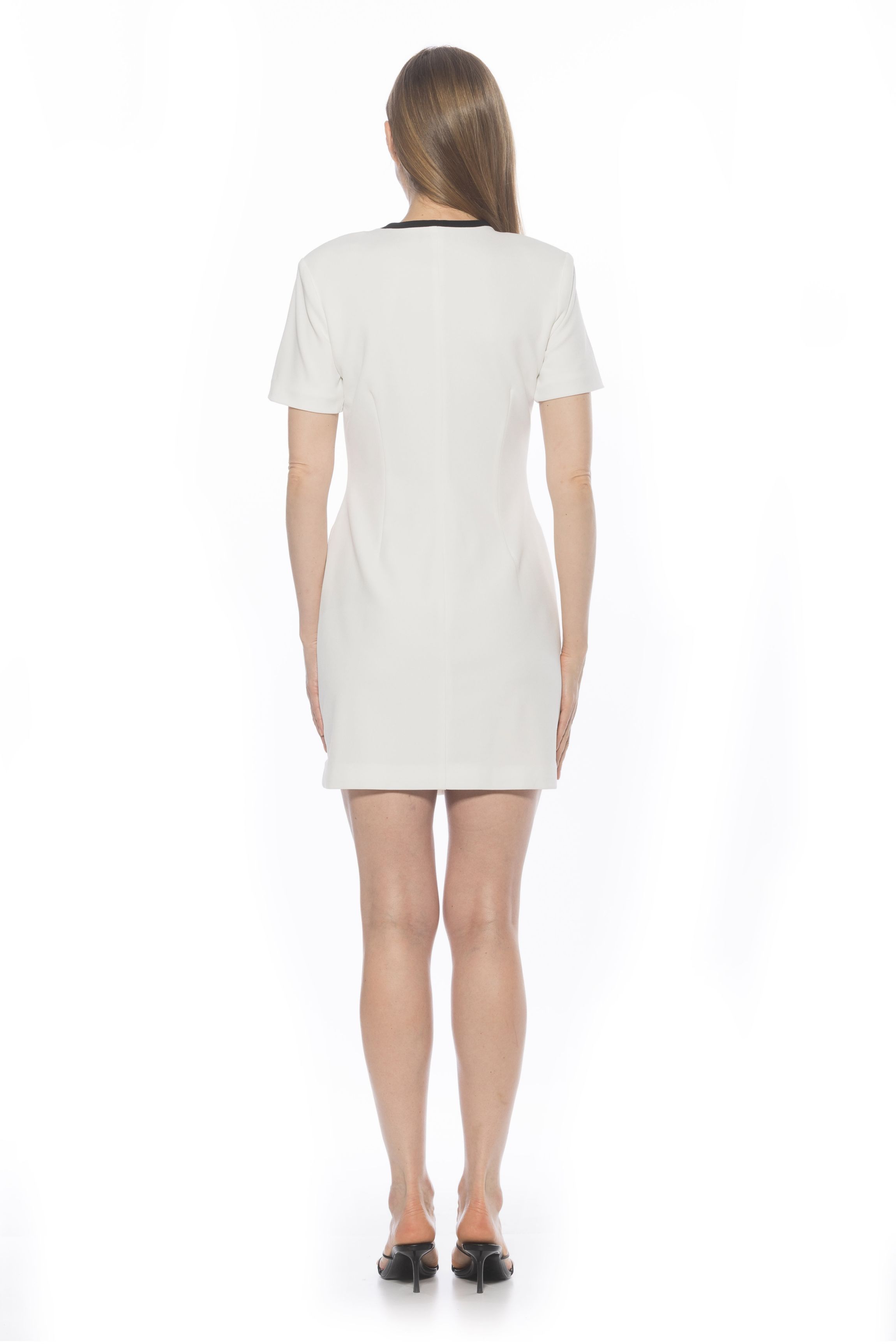 Elan Crewneck Button Down Jacket Dress