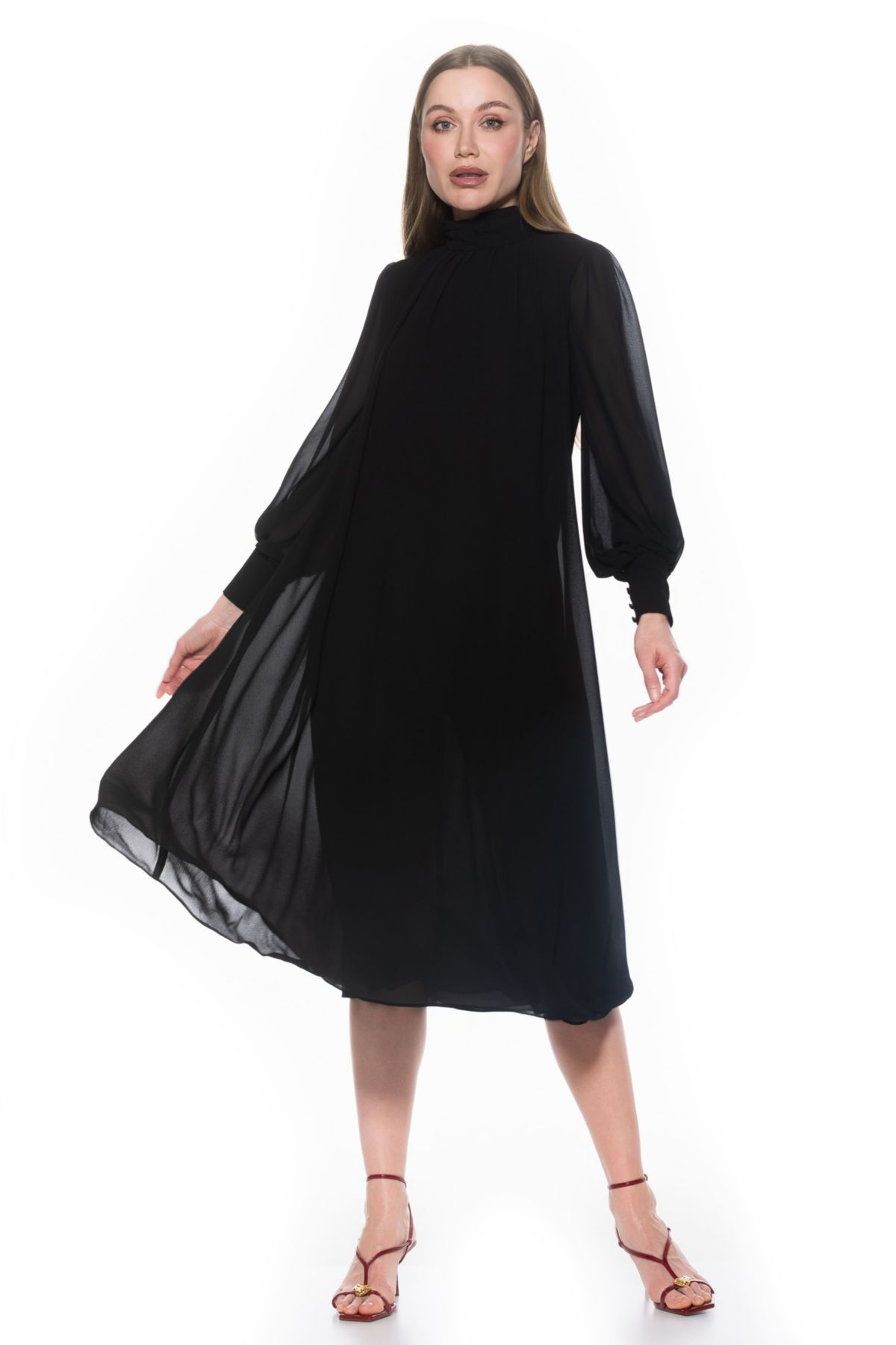 Kehlani Mockneck Dress