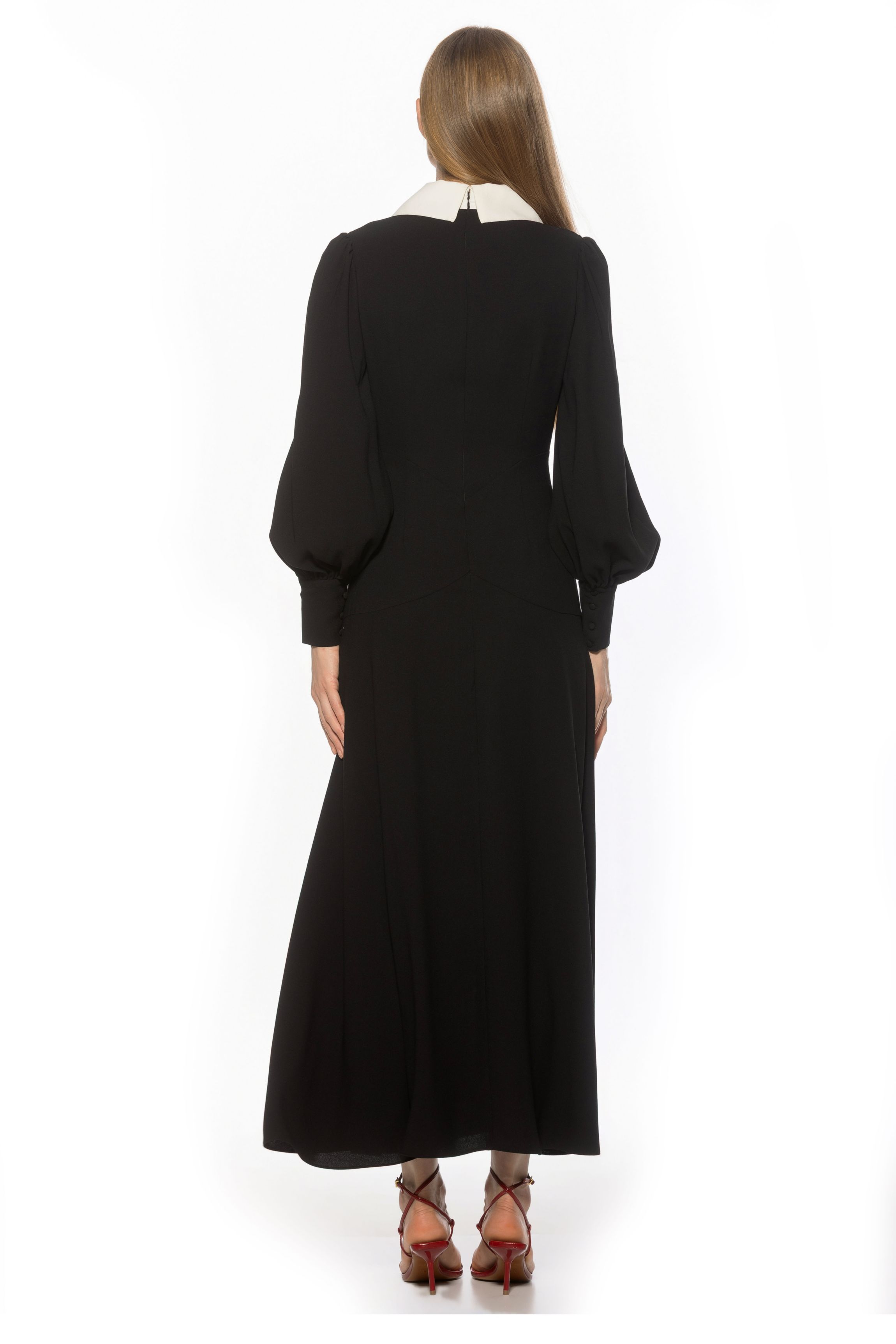 Kate Collared Button Down Dress