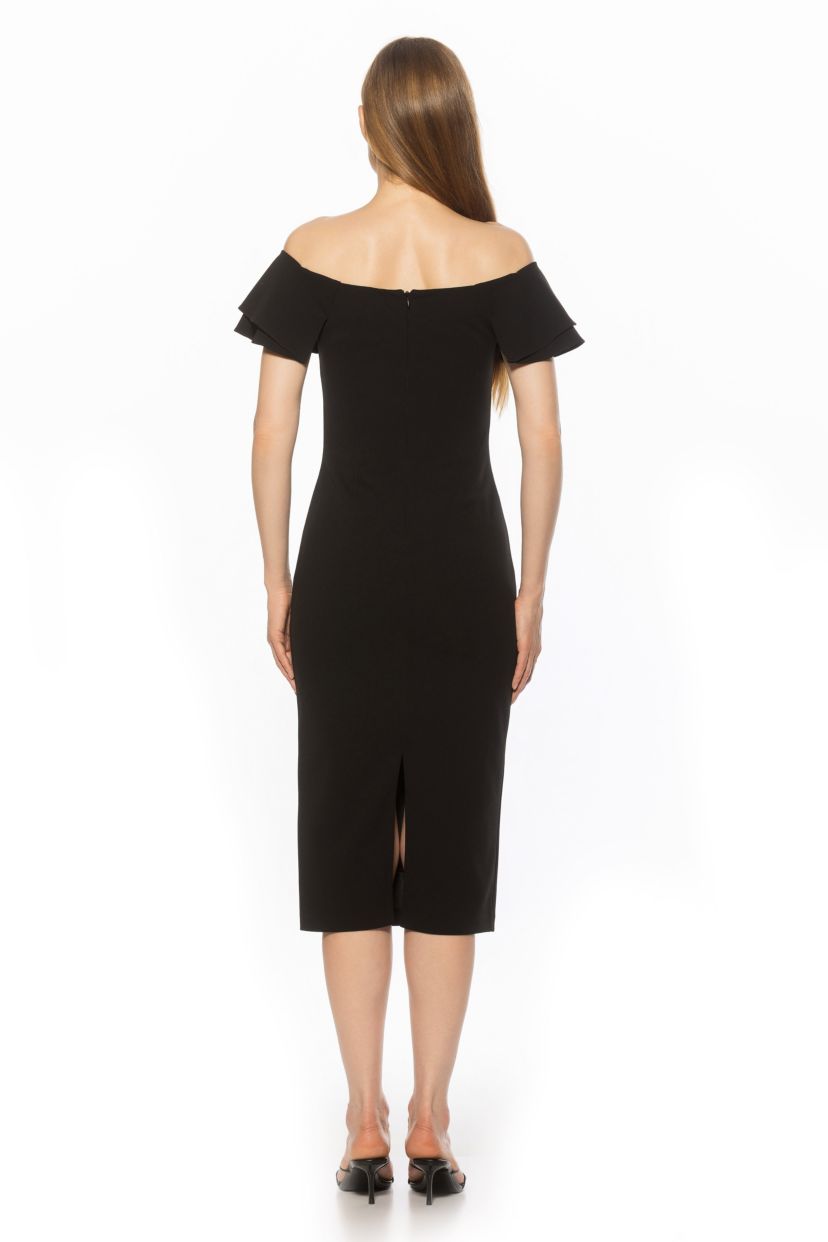 Winston Flutter Sleeve Sheath Dress