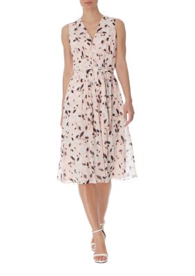 Anne Klein Women's V-Neck Midi Dress | belk