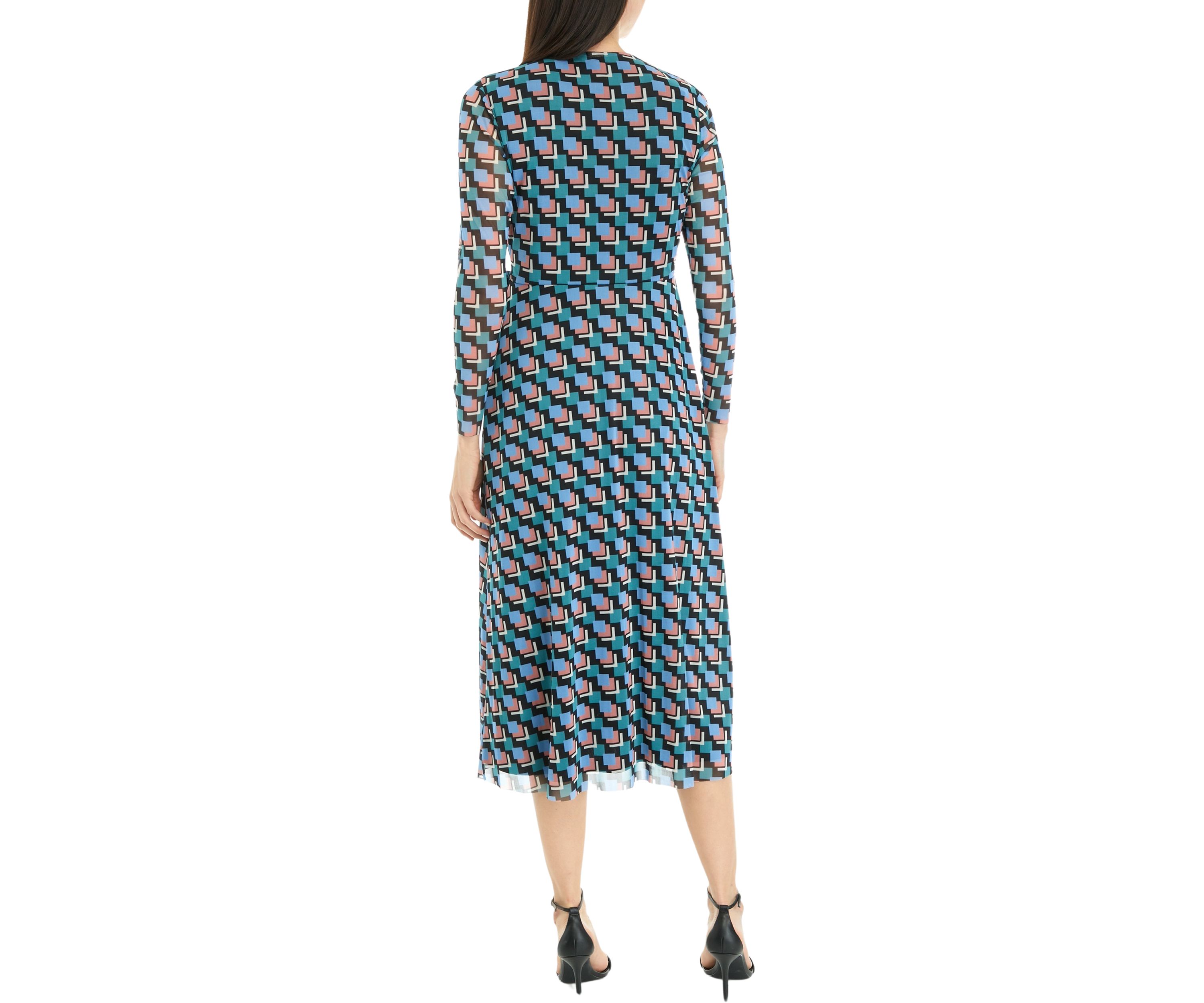 MIDI WRAP DRESS