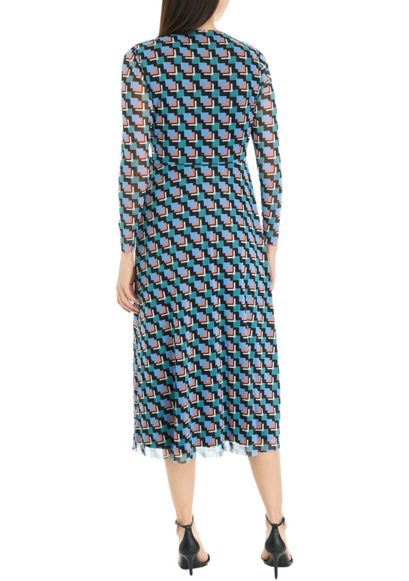 MIDI WRAP DRESS