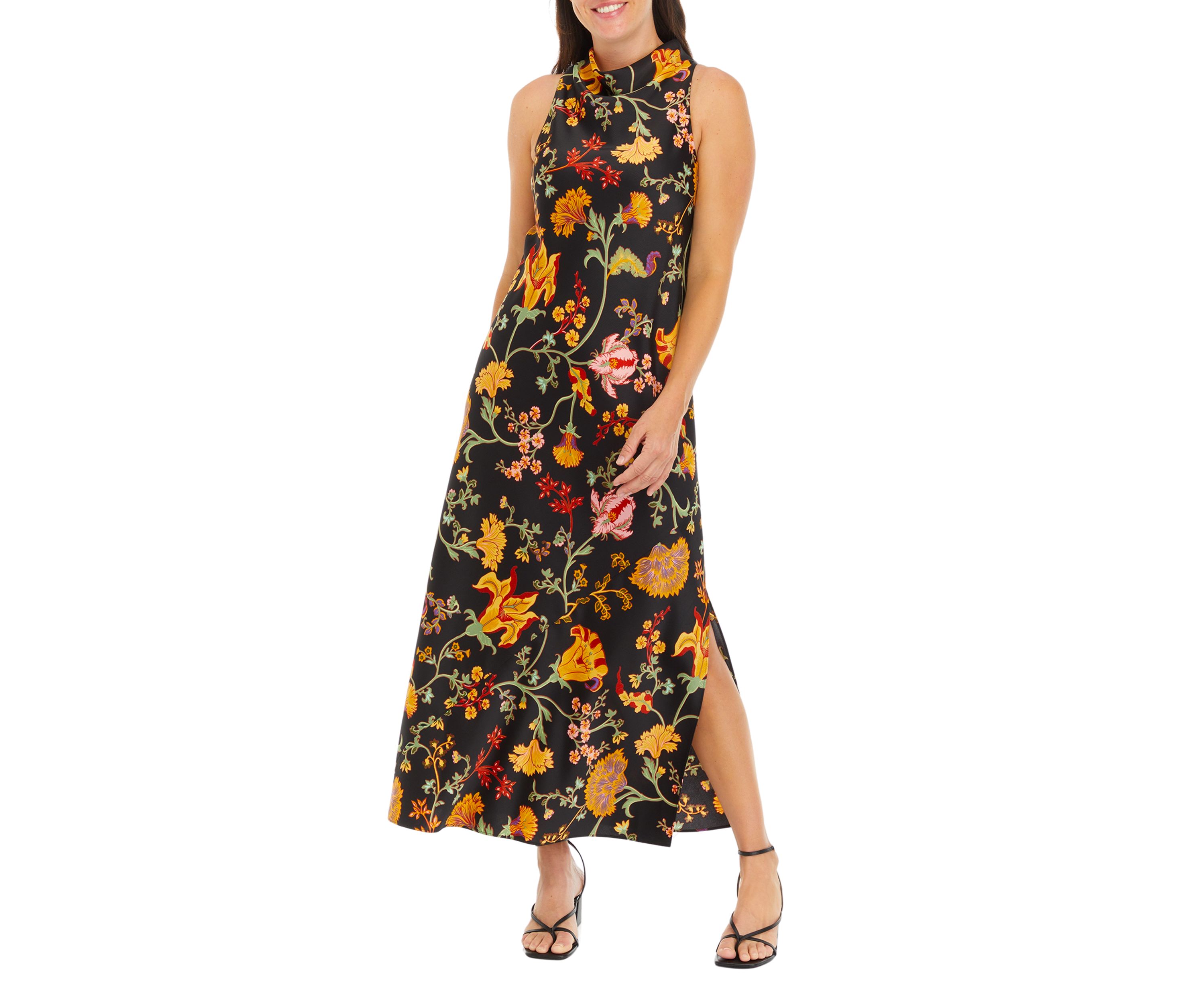 COWL NECK MIDI