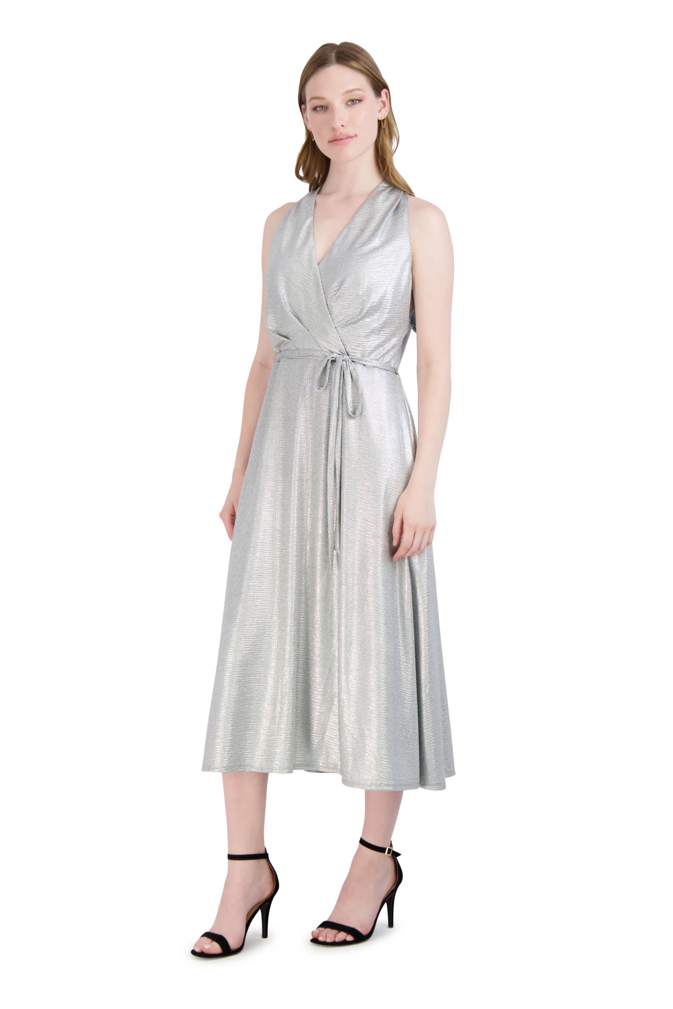 HALTER NECK MIDI DRESS