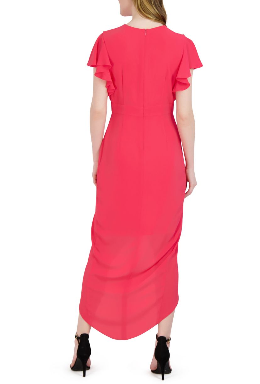 RUFFLE SLV TULIP HEM