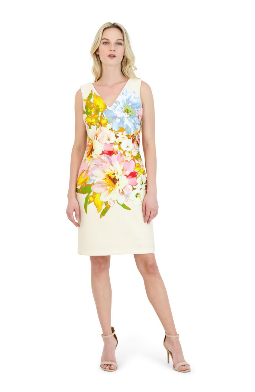 Sleeveless Sheath Dress