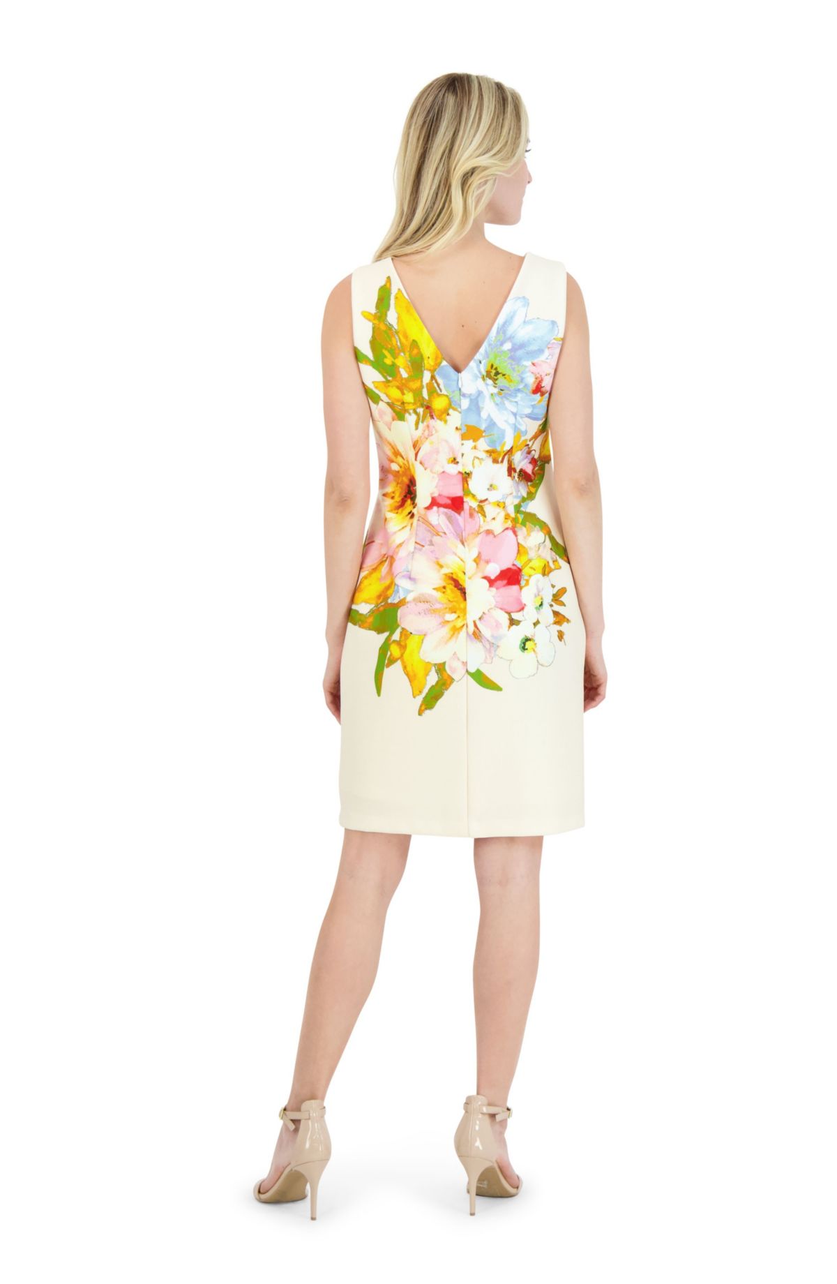 Sleeveless Sheath Dress