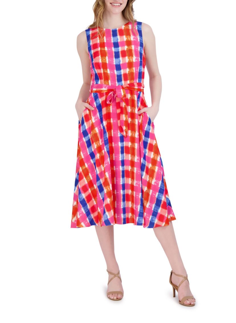 SLVLESS F&F WITH TIE WAIST