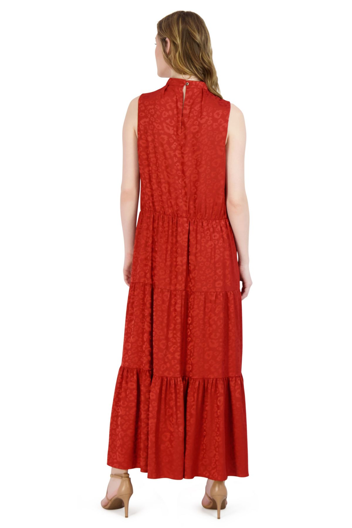 MOCK NK 3 TIER MAXI DRESS