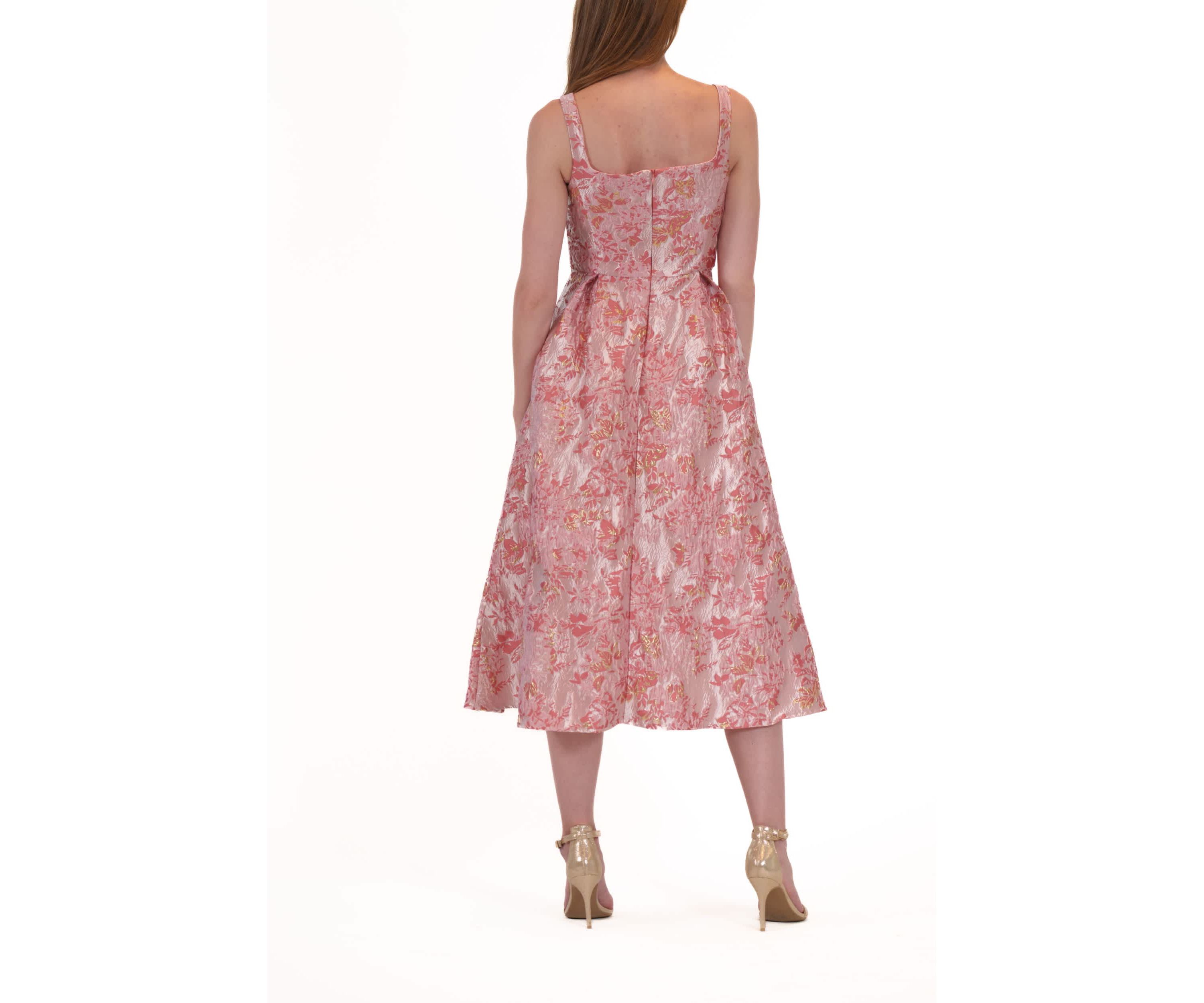 JACQUARD EVENING DRESS