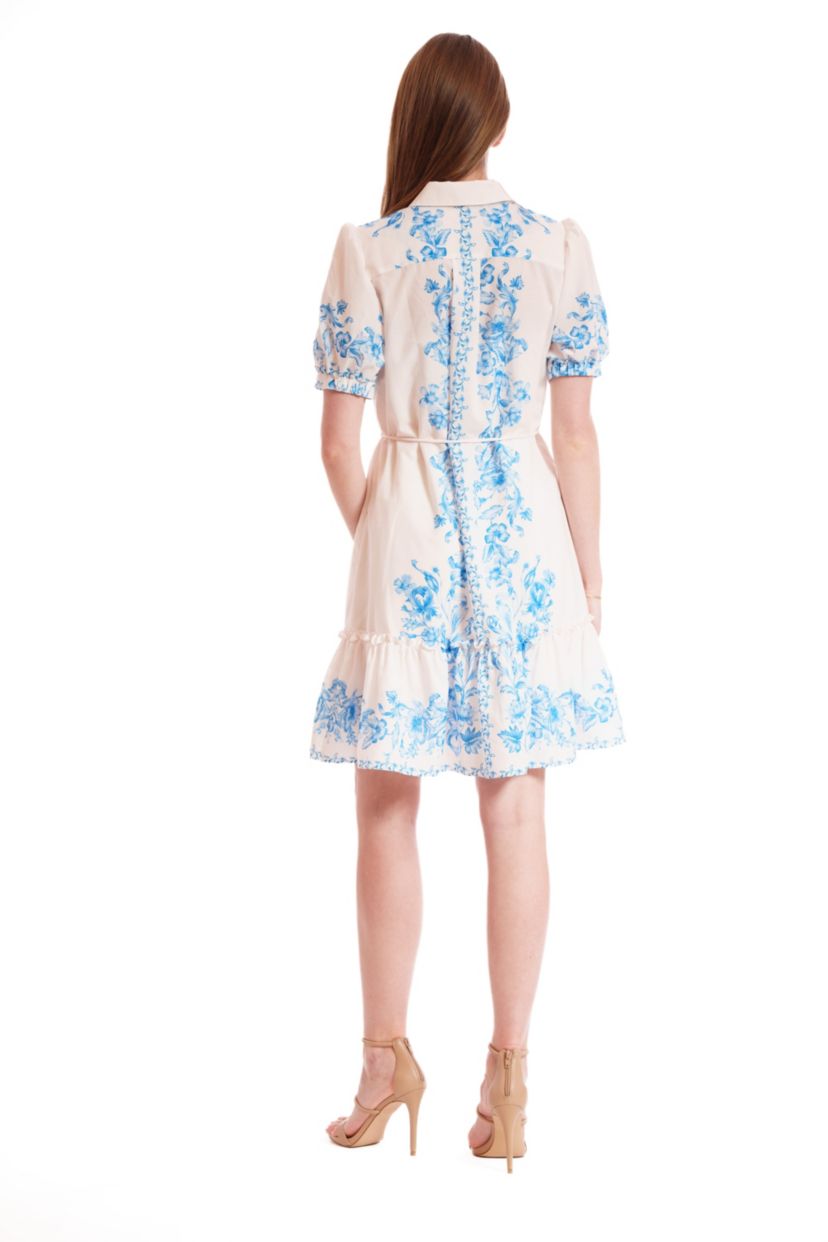 COLLARED SHIRT DRESS
