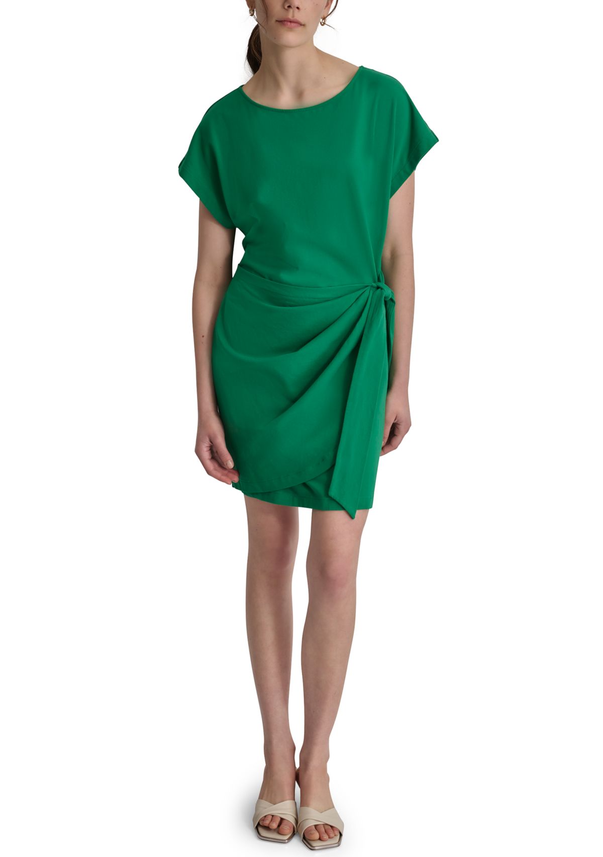 Womens Scuba A-Line Dress