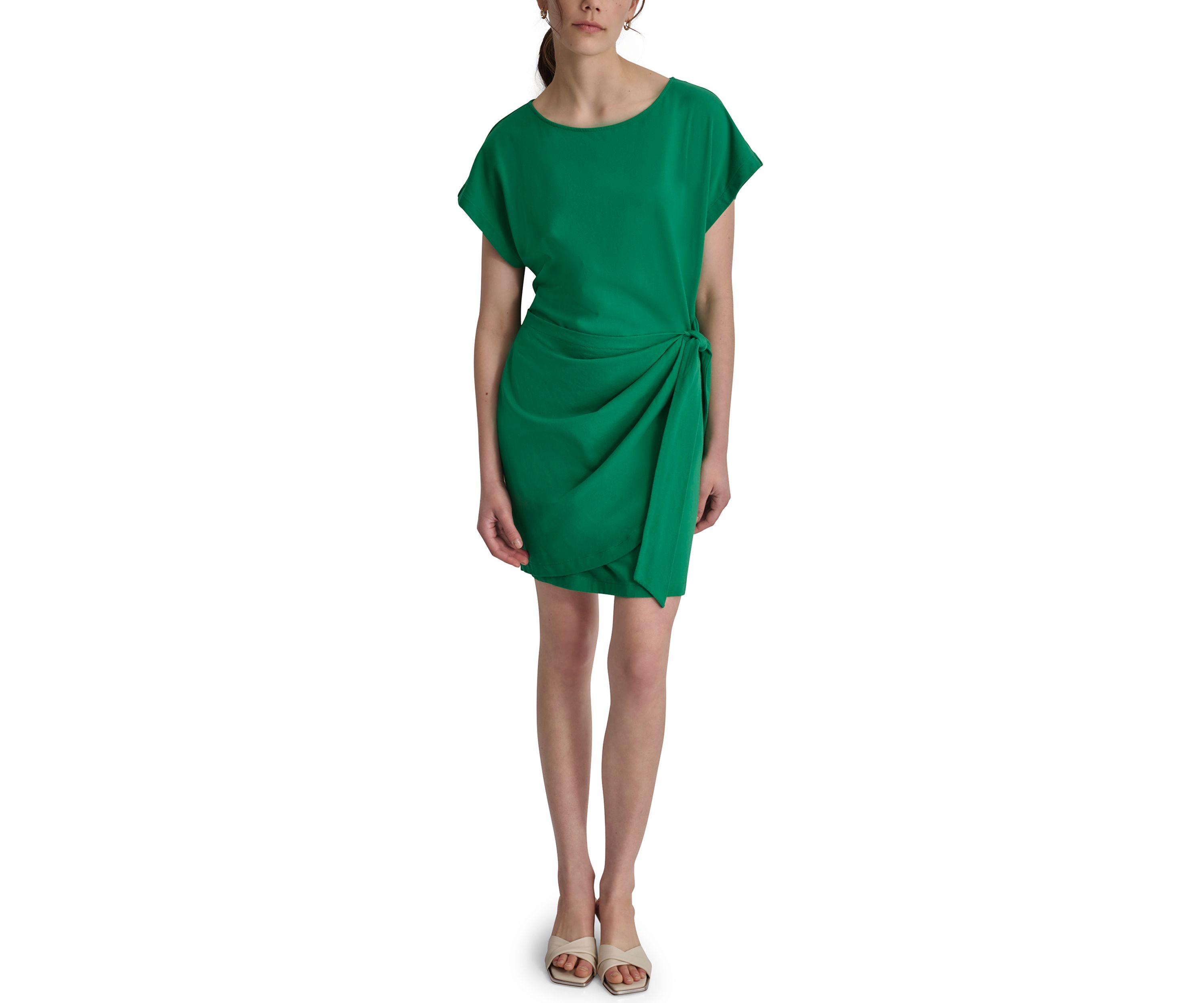 Womens Scuba A-Line Dress
