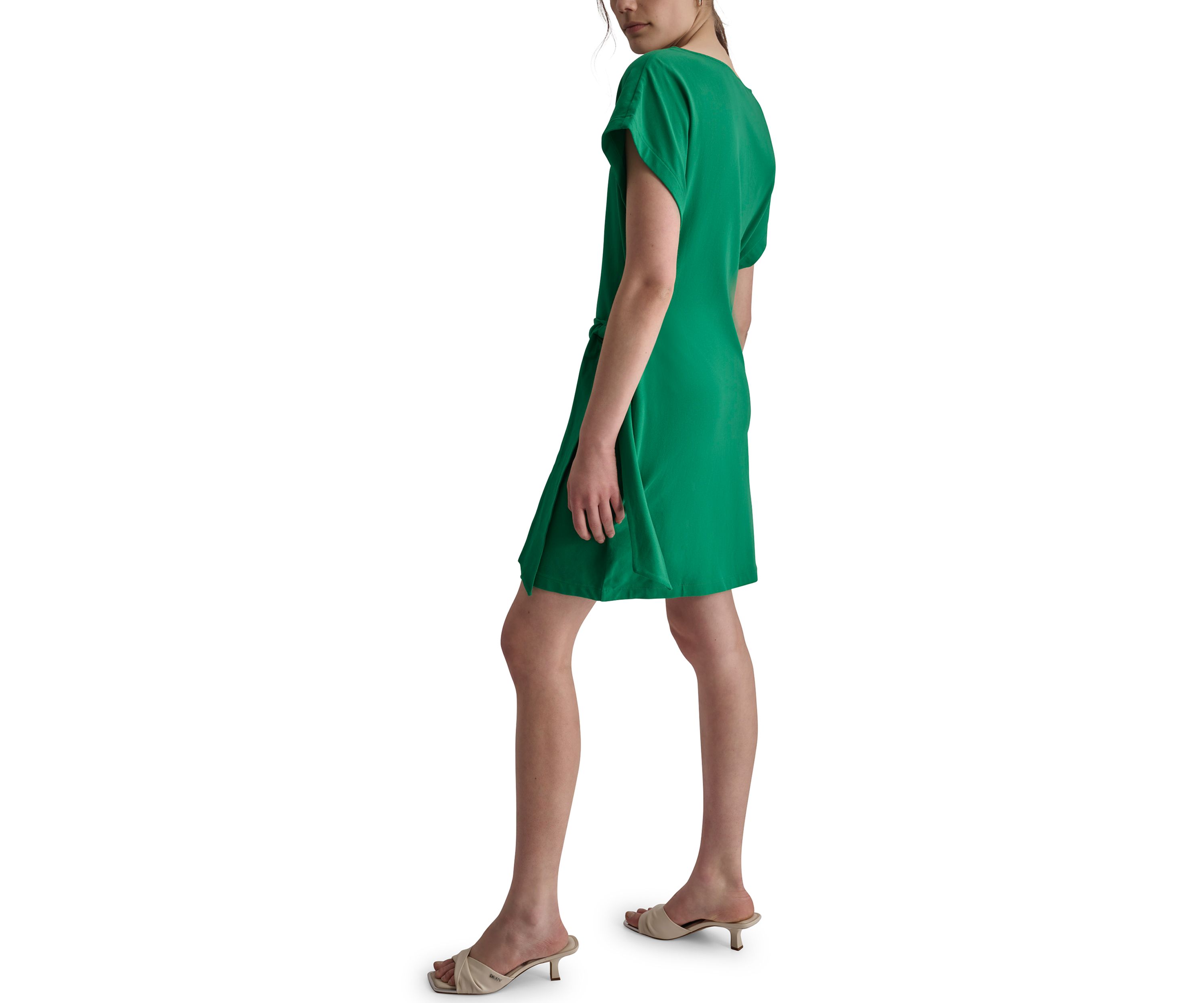 Womens Scuba A-Line Dress