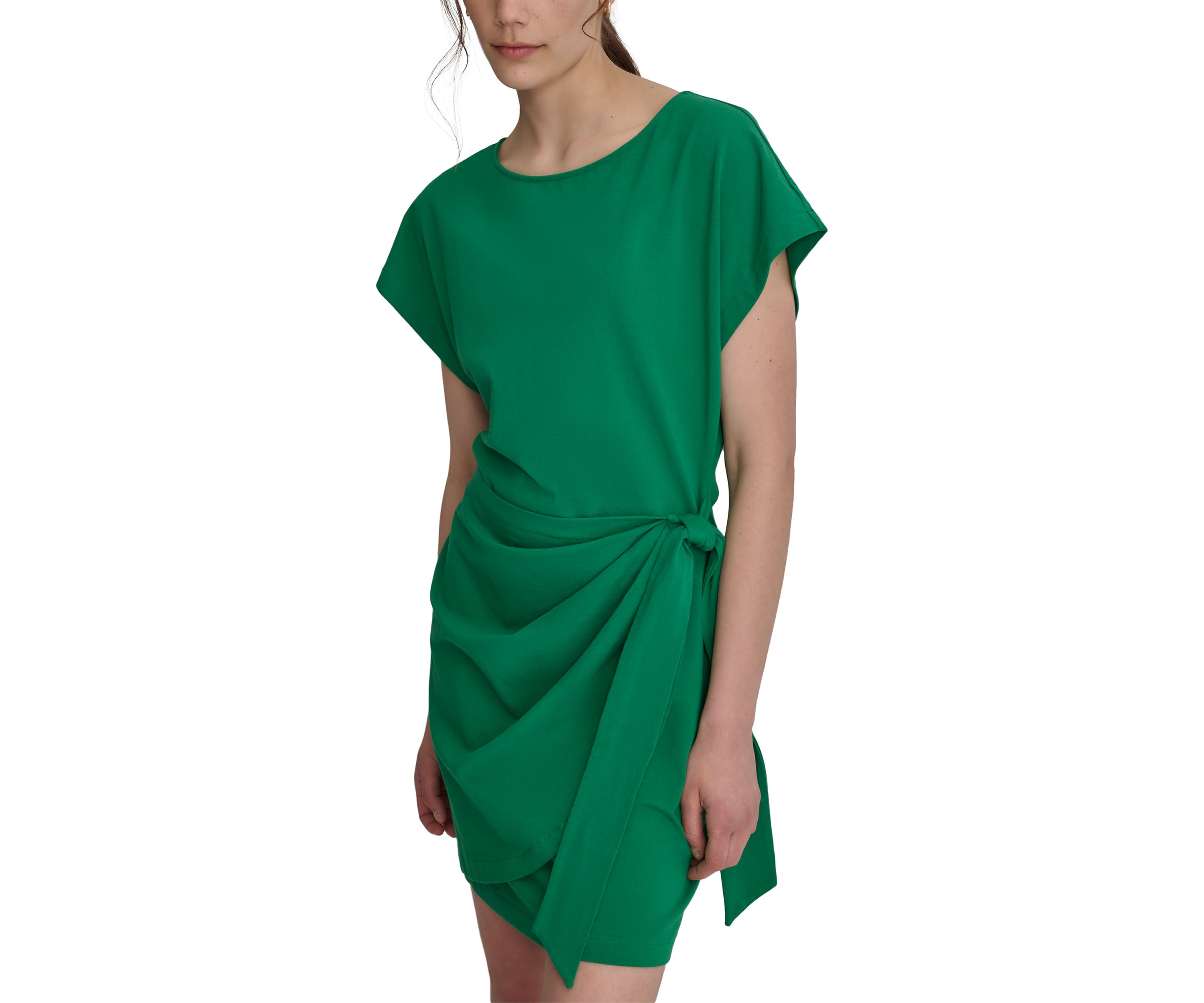 Womens Scuba A-Line Dress