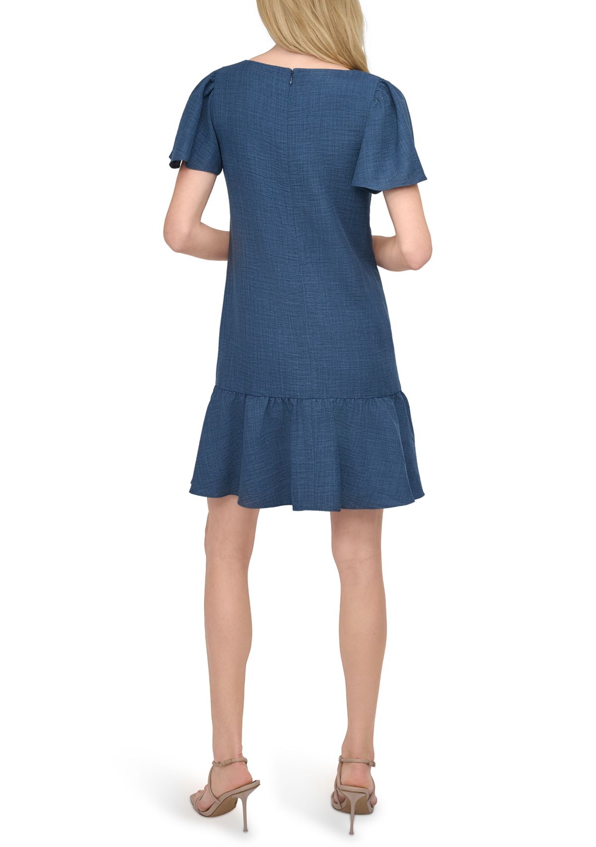 Womens Tiered A-Line Dress