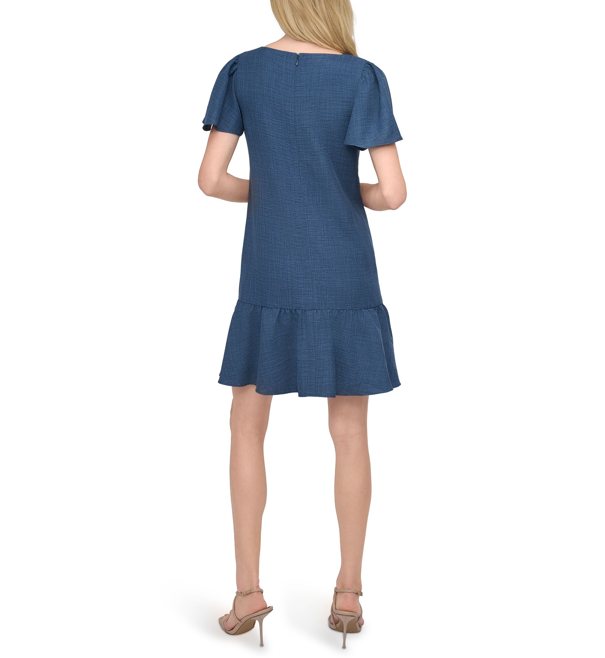 Womens Tiered A-Line Dress