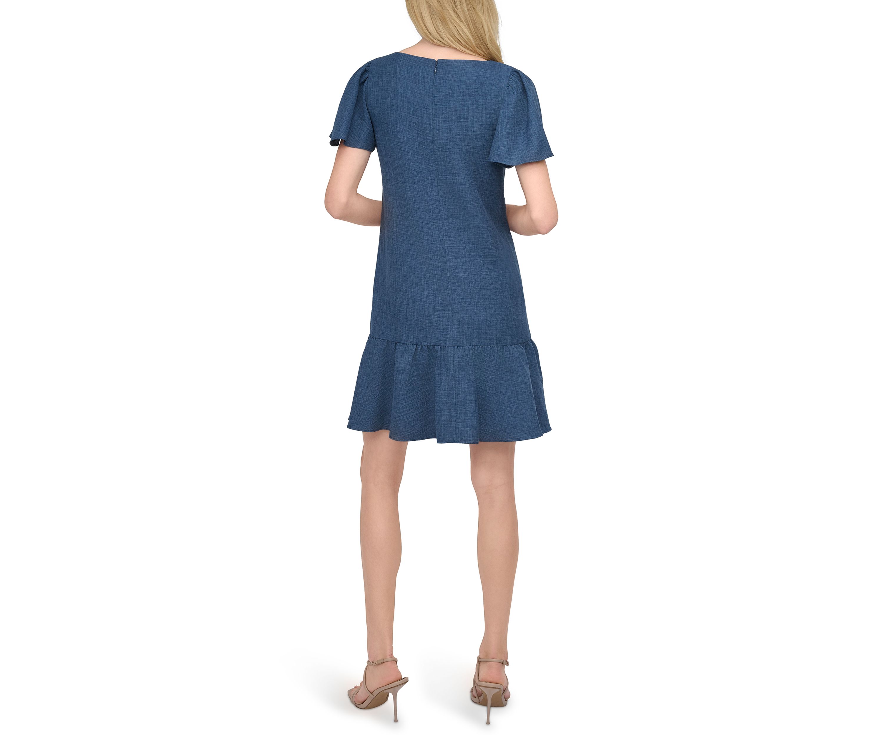 Womens Tiered A-Line Dress