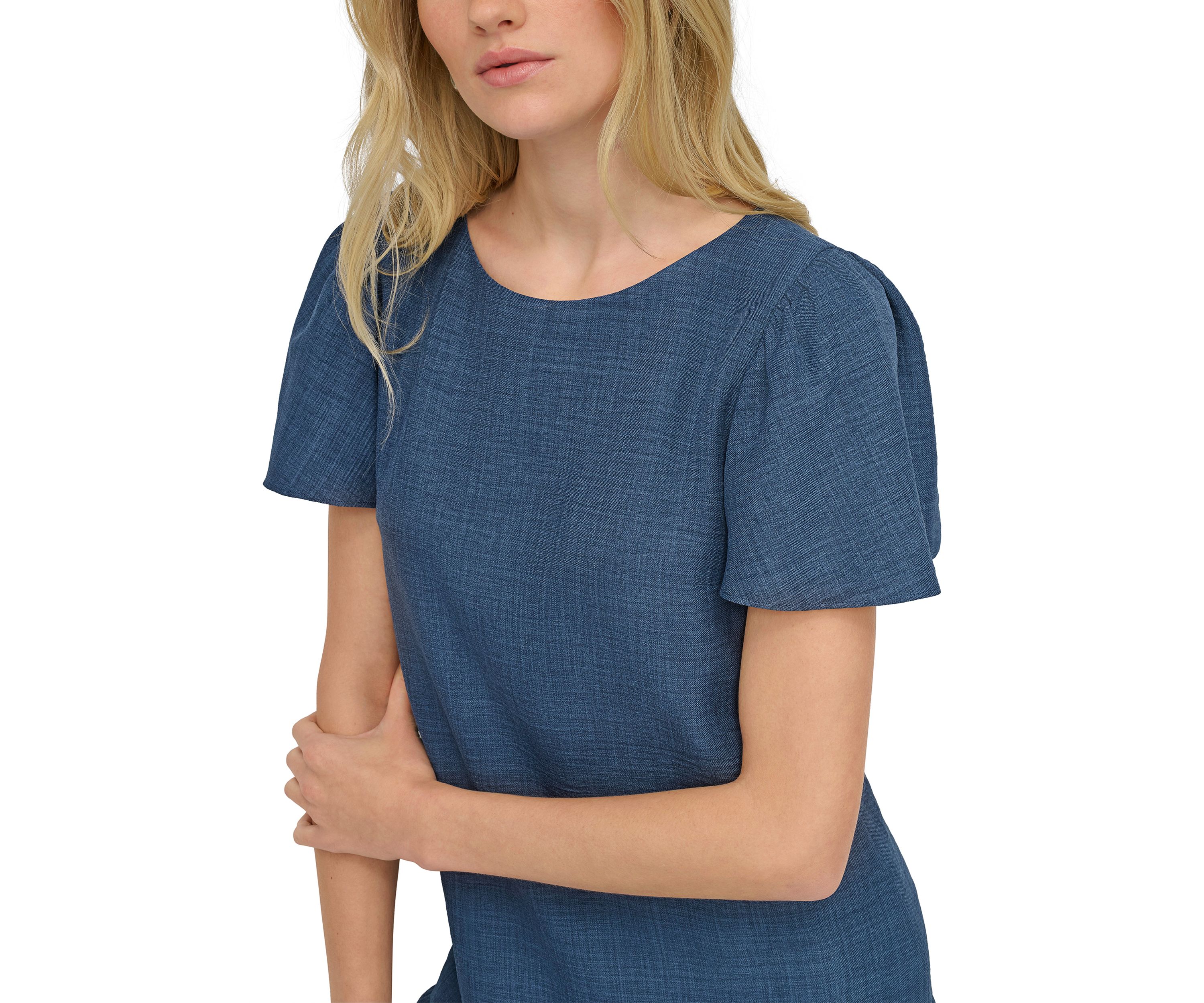 Womens Tiered A-Line Dress