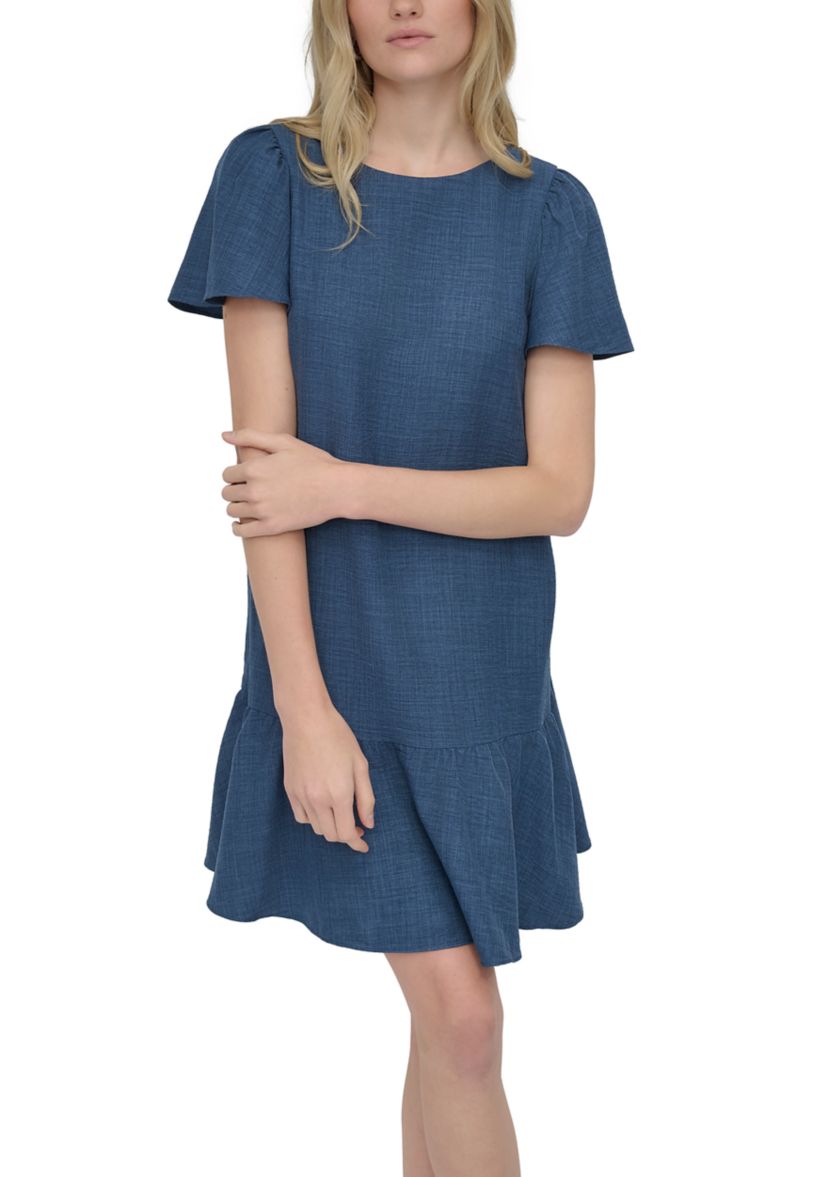 Womens Tiered A-Line Dress