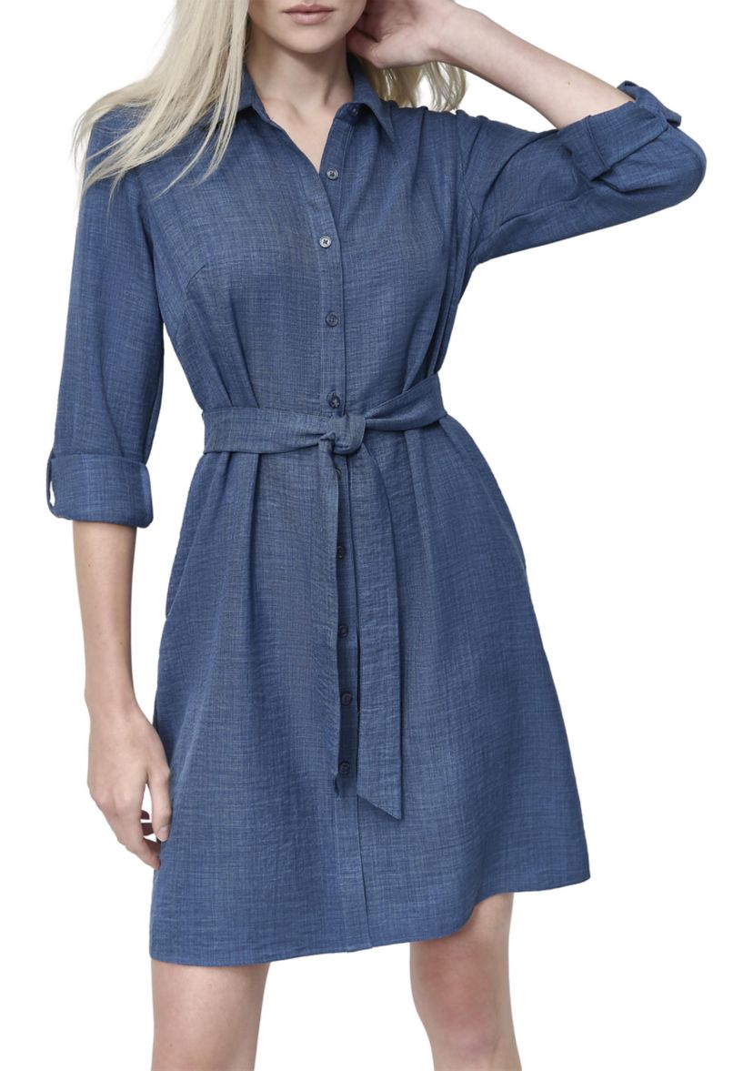 Womens Denim Shirtdress