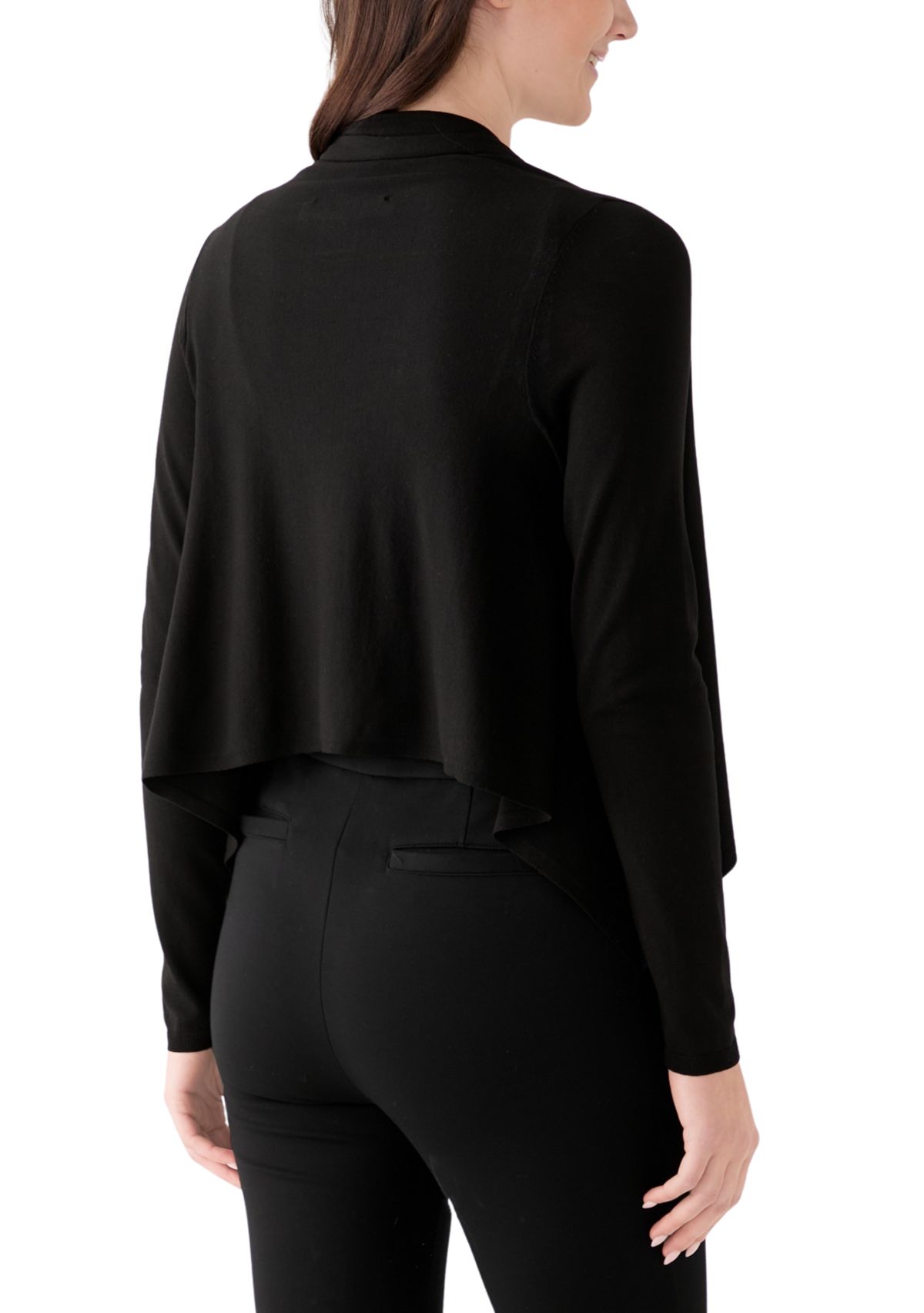Womens Long Sleeve Solid Topper