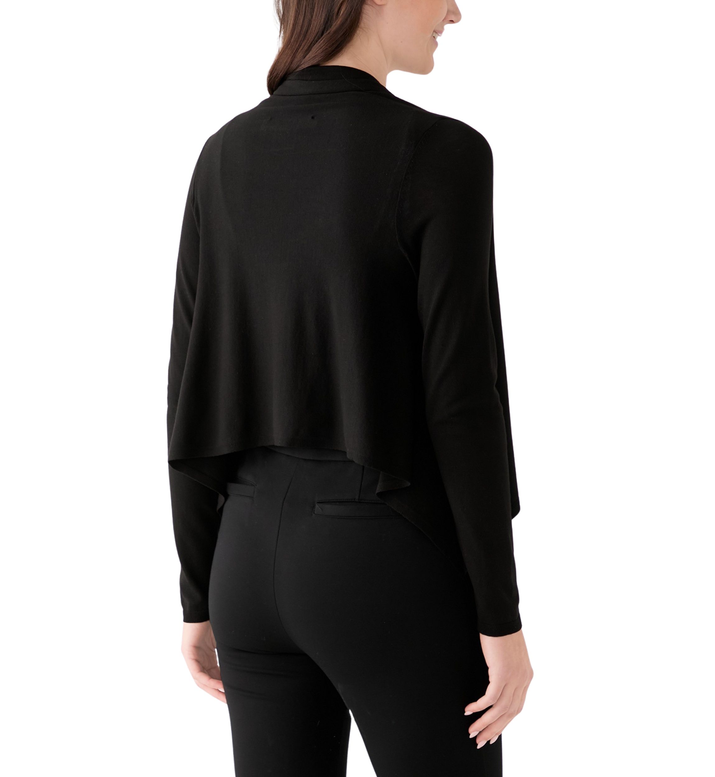 Womens Long Sleeve Solid Topper