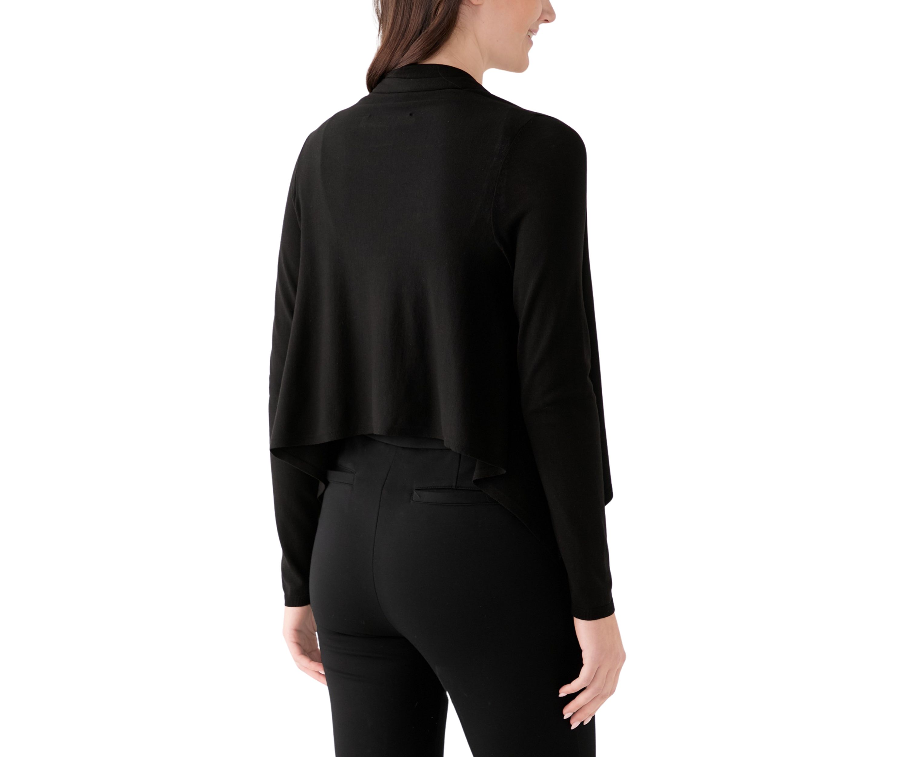 Womens Long Sleeve Solid Topper