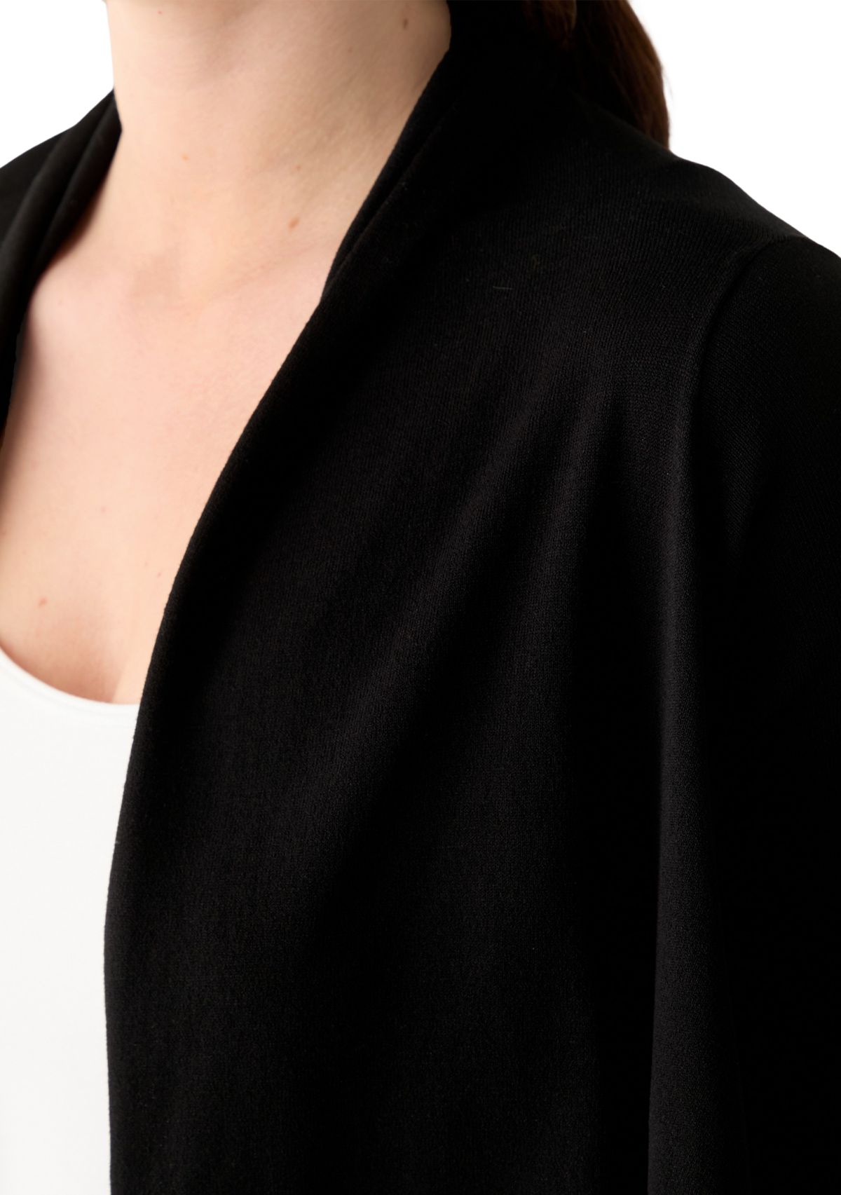 Womens Long Sleeve Solid Topper