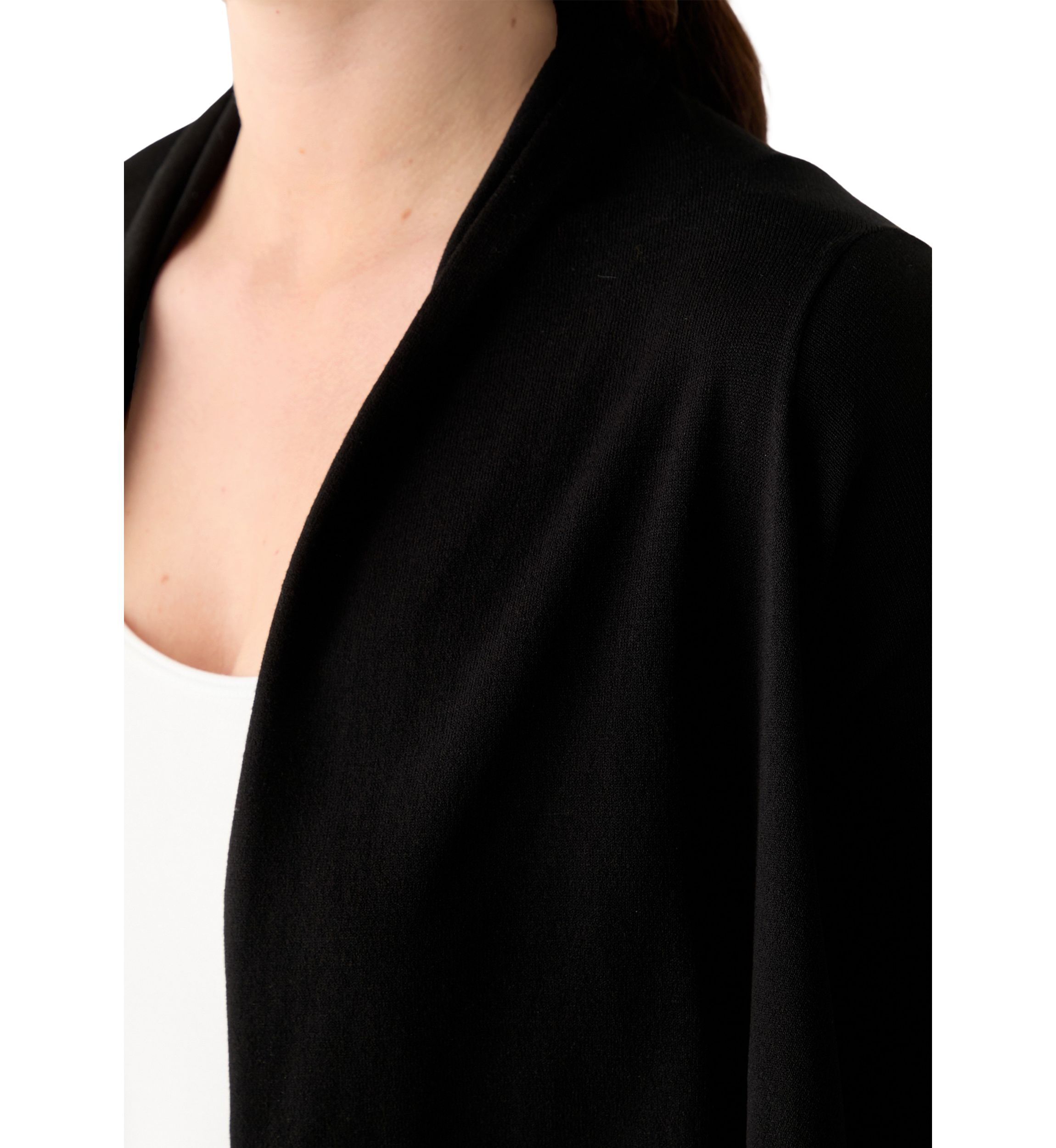 Womens Long Sleeve Solid Topper