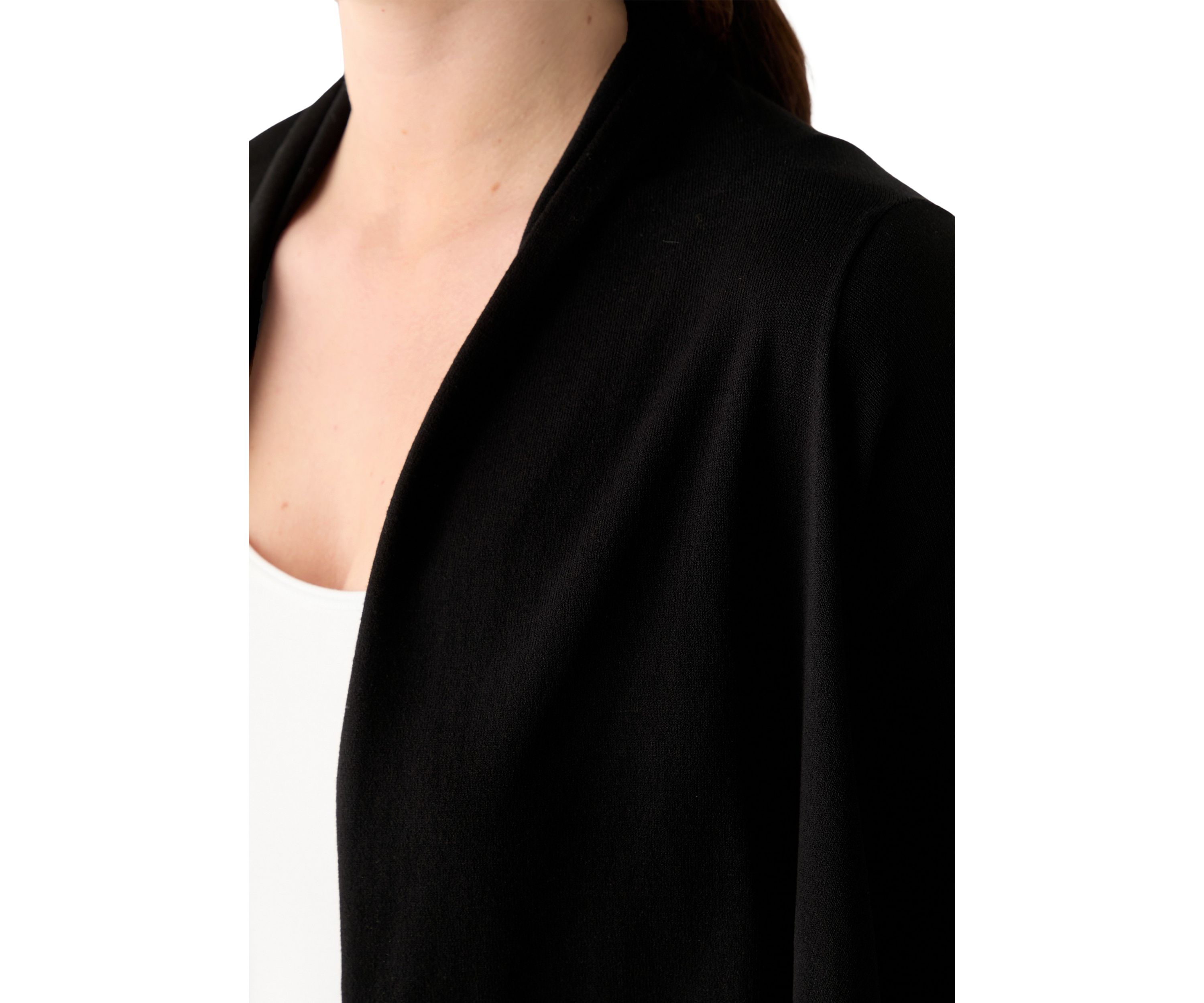 Womens Long Sleeve Solid Topper