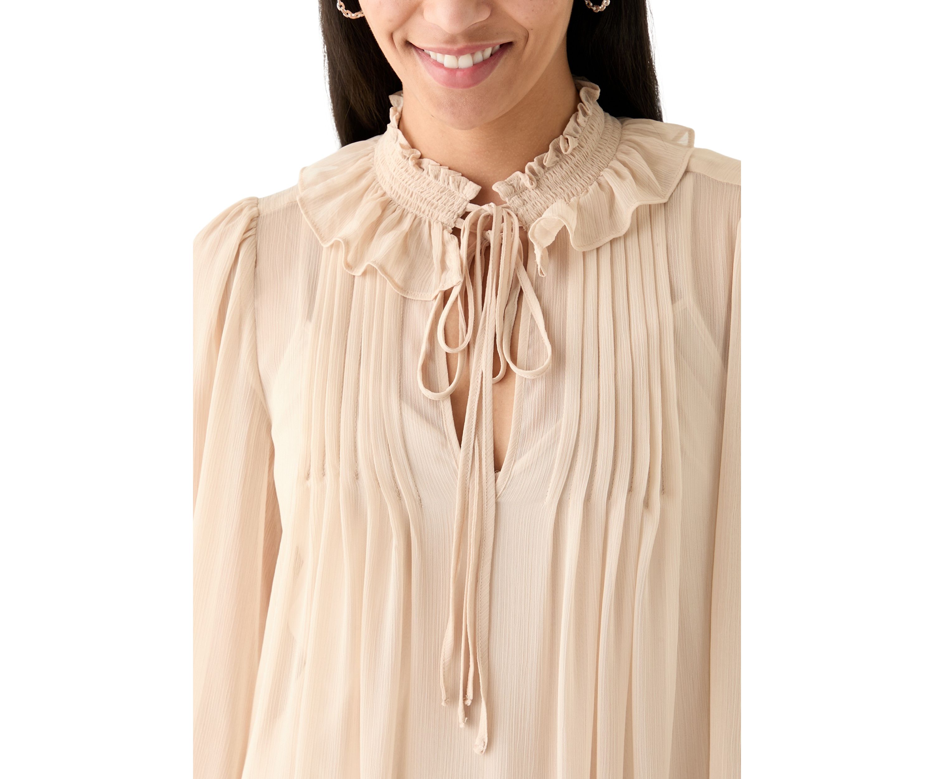 Womens Chiffon A-Line Dress
