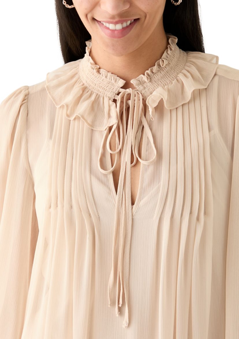 Womens Chiffon A-Line Dress